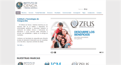 Desktop Screenshot of institutodeciencia.com